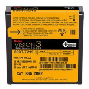 Filme KODAK VISION3 16mm 100ft (33m) 500T/7219