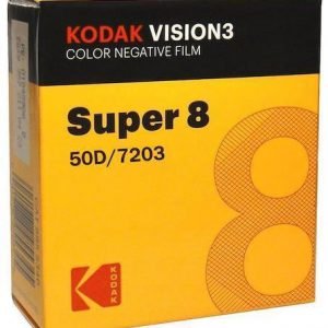 Filme KODAK VISION3 Super 8 50ft 50D/7203