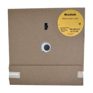 KODAK White Acetate Leader Super 8 mm x 1000 ft roll Winding B Single Perf